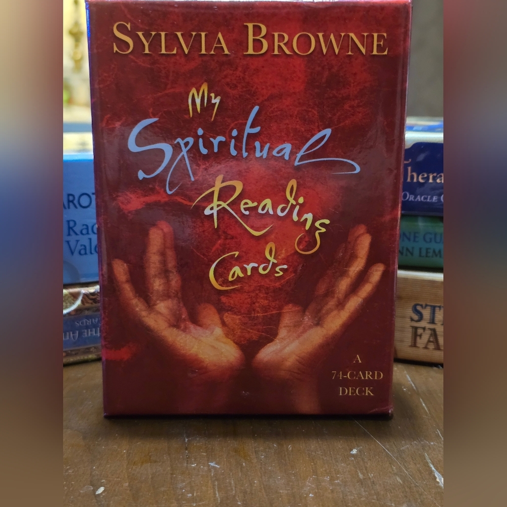 My Spiritual Reading Cards" by Sylvia Browne 74 Cards